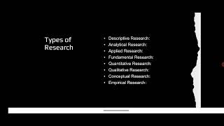 SJCTNC- Dr. ANTHONIAMMAL - 17BB502 - RESEARCH METHODOLOGY - UNIT 1 - TYPES OF RESEARCH METHODS