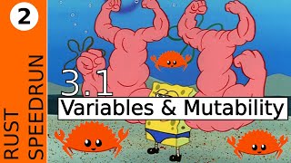 Variables & Mutability | Rust Book Speedrun 2 [118]
