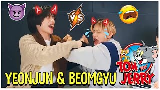 TXT Yeonjun ve Beomgyu Yaşayan Bir Tom ve Jerry