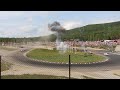 holjes rallycross rx final corner with mattias ekström vs timmy hansen