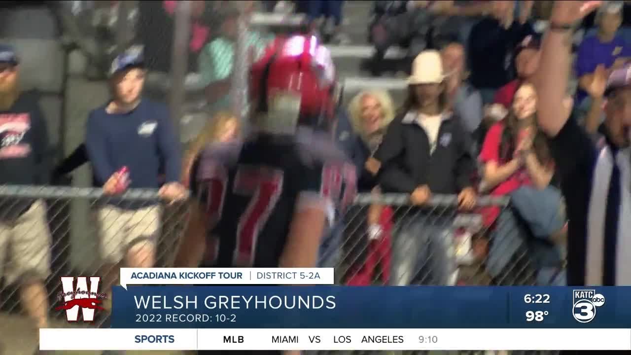 Acadiana Kickoff Tour 2023: Welsh Greyhounds - YouTube