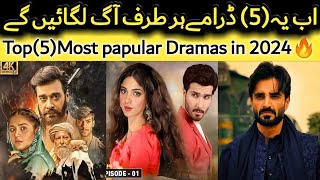 Top 5 Pakistani Dramas Will Break The Record In 2024 | Best Pakistani Dramas TopShOwsUpdates