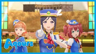 【スクスタ】『HAPPY PARTY TRAIN』Aqours 4K 60FPS 最高画質 MV（標準衣裝）