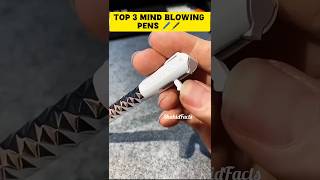 Top 3 Mind blowing 🤯 Pens | Amazing gadgets #shorts #youtubeshorts #coolgadgets #telugufacts #pens