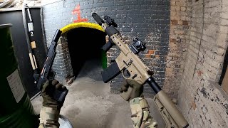 Using my GBBR at the UK's Best Airsoft CQB Site