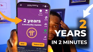 Pi Network 2 Years Account Review Update - See How Much