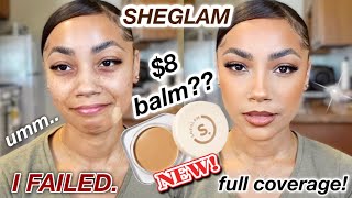 *NEW* Sheglam Skinfluencer Balm || first impression & all day wear test!! I really messed up..
