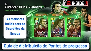 ⬆️Evoluindo Pirlo, Puyol e Cafu | Guia de distribuição de pontos