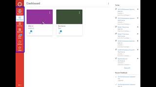 Canvas LMS Dashboard