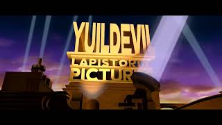 Yuildevil Lapistoria Pictures Film Corporation logo (1994-1998) (CinemaScope version)