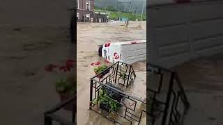 Flooding in Belgium