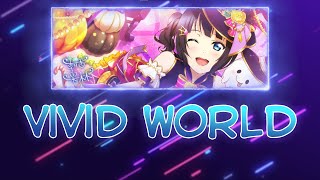 VIVID WORLD【Full】- Asaka Karin【Lyrics Video】【Rom/Kan/Eng】