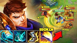 GET IN THE BLENDER! THIS GAREN BUILD TURNS HEALTH BARS TO DUST (PRESS E = 3000 D