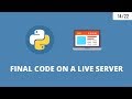 Python Network Programming 9 - Final Program on a Live Server ( Socket Programming )