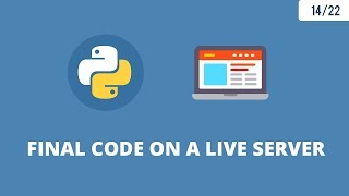 Python Network Programming 9 - Final Program on a Live Server ( Socket Programming )