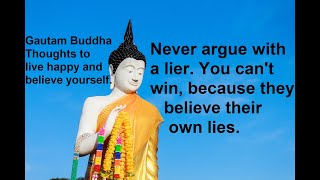 Gautam Buddha Thoughts to live positive and believe yourself | Best Buddha General Thoughts