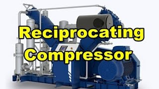 How a Reciprocating Compressor works? and its Accessories