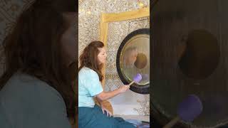 Have you ever meditated along with a gong before? A meditation with Megan Poakeart of Zenzero Yoga!