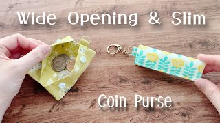 easy to use! How to make a slim coin case