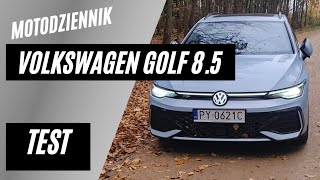 Motodziennik test - Volkswagen Golf 8.5 1.5 eTSI WIELKA WYPRAWA. Ile pali, co się popsuło?