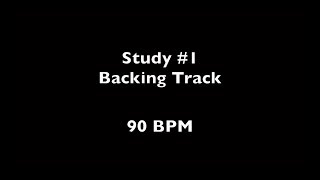 Study 1 @90BPM - Melodic Rhythms for Guitar