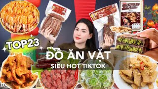 [REVIEW] ĐỒ ĂN HOT TIKTOK | Da trâu muối chua Han Tây Bắc, Lạp xưởng Lan Nùng, Kẹo Dừa Dứa Non..v..v