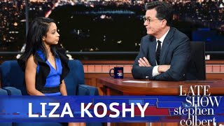 Liza Koshy Gets Breakup Advice From Stephen Colbert