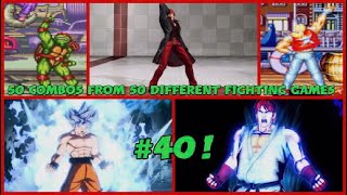 50 Combos From 50 Different Fighting Games #40😵‍💫😵‍💫😵‍💫😎😎😎