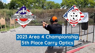 2023 USPSA Area 4 Championship - 5th Place Carry Optics Grandmaster