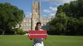 #YouAreWelcomeHere at Fordham University in New York City.