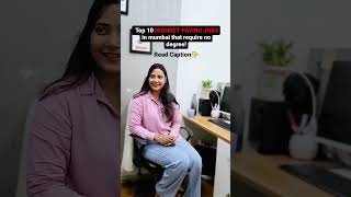 Top 10 Highest paying Jobs in Mumbai that require no Degree | Read Description |The Jobwala |Install