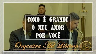 Saxofonista Para Casamentos | Como é grande o meu amor por você | Orquestra Ad Libitum