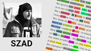 Szad - Nie Wiesz Komu Depczesz Kwiaty | Rym za rymem