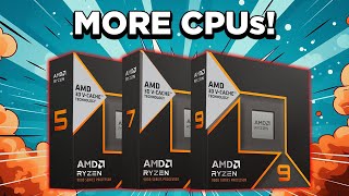 Ryzen 9950X3D, 9900X3D & 9800X3D Are RELEASING!