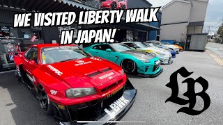 We visited Liberty Walk HQ in Japan! 4K