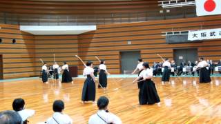 Naginata at Osaka Martial Arts Festival 2014 大阪武道祭2014