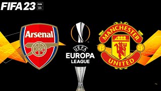 FIFA 23 | Arsenal vs Manchester United - Europa League UEFA - PS5 Full Gameplay