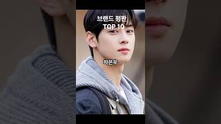 2025년 2월 브랜드 평판 광고모델 TOP 10 #차은우 #손흥민 #아이브 #아이돌