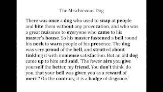 英語よみきかせリズミクス The Mischievous Dog 00