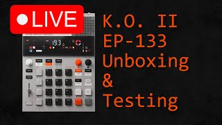 Hands On with Teenage Engineering's EP-133 Sampler (LIVE STREAM)