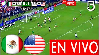 México Vs Estados Unidos En Vivo | Ver Partido México Vs USA En Vivo | Semifinal México Vs USA en TV