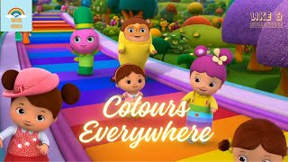 Colours Everywhere | Missie World Rhymes and Kids song