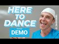 HERE TO DANCE  -- Line Dance DEMO