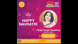 Chef Papiya Sanyal Chowdhury, Episode 8521: #SimpleHomemadeRecipes Facebook Live