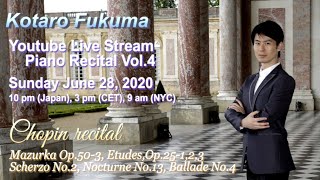 Kotaro Fukuma Youtube Live Stream Concert Vol.4