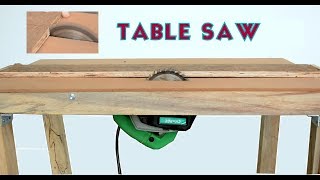 How to Make a Powerful Table Saw at Home