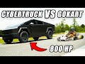 Tesla Cybertruck VS GoKart | What's Faster?!