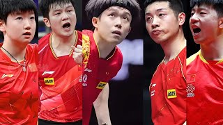 The Chinese table tennis team contracted to make me laugh for a year, with more comedians per capita
