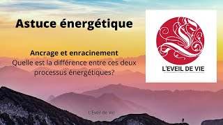 Différence entre l'ancrage et l'enracinement