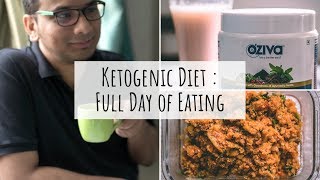 What My Husband Eats In A Day on the Keto Diet | Keto Diet Full Day of Eating - Indian | Saloni